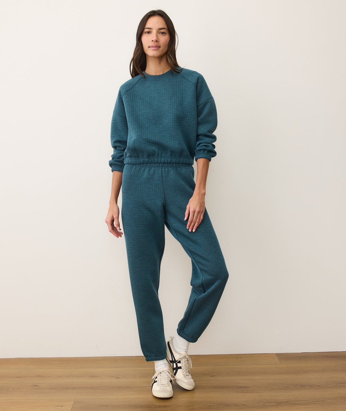 Corbet Quilted Crewneck