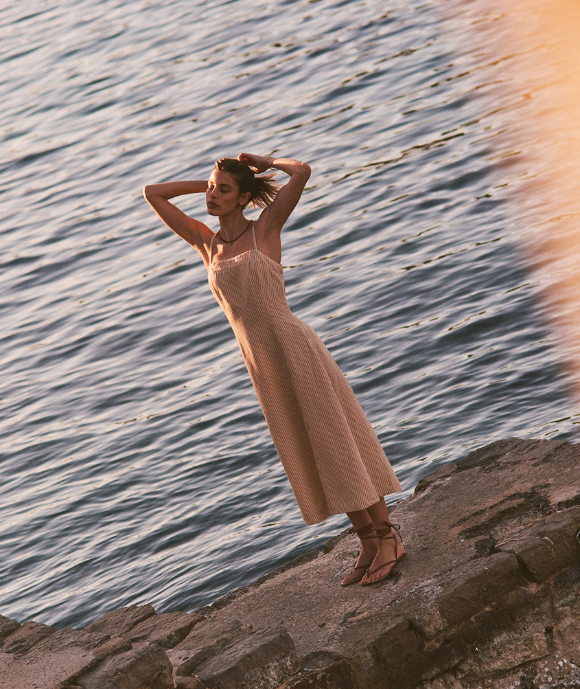 Lucia Linen Dress