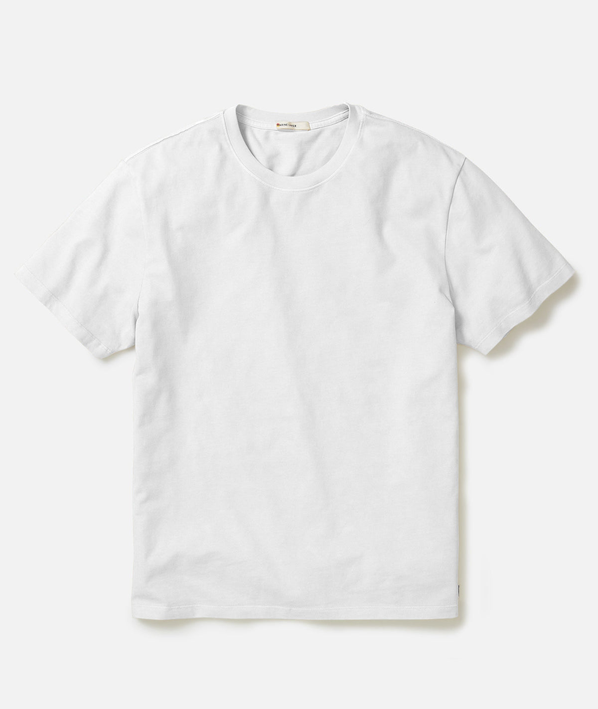 Men's Luxe Jersey Relaxed Tee in Bright White
