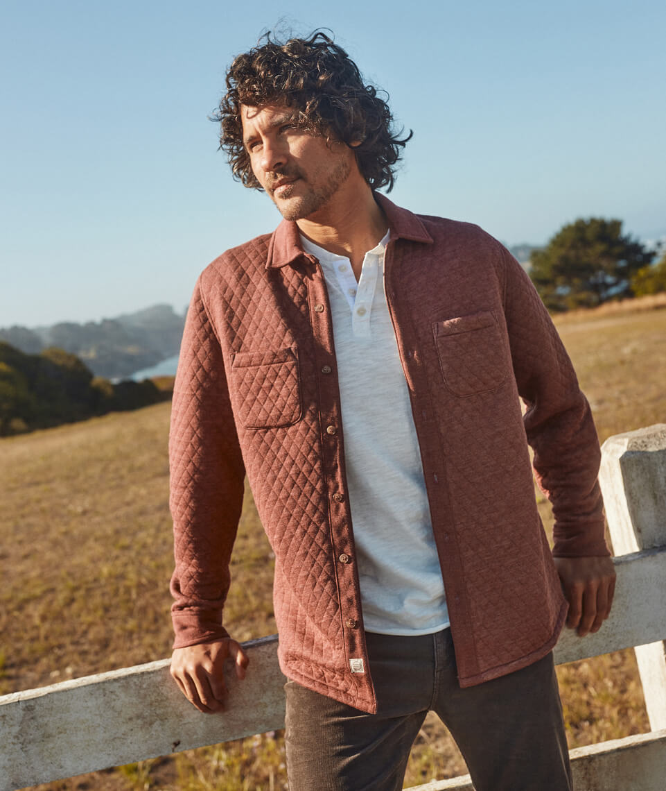Custom Cut & Sew Corbet Quilted Overshirt