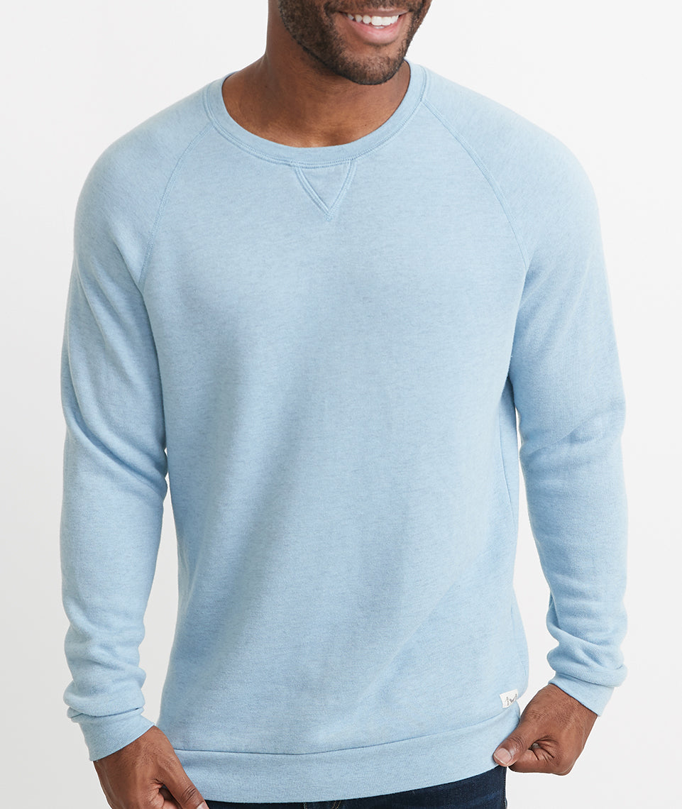 Men's Re-Spun Custom Dyed Sherpa Crew Pullover
