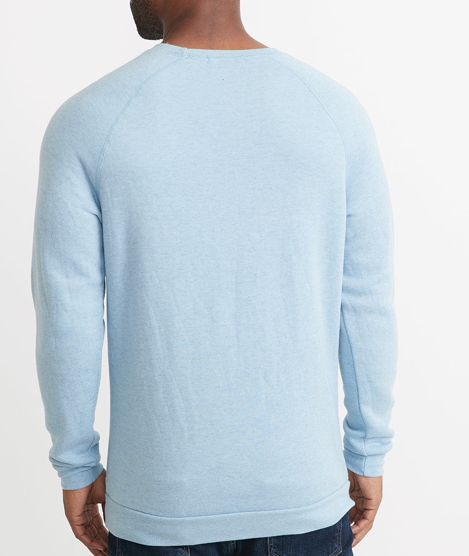 Men's Re-Spun Custom Dyed Sherpa Crew Pullover