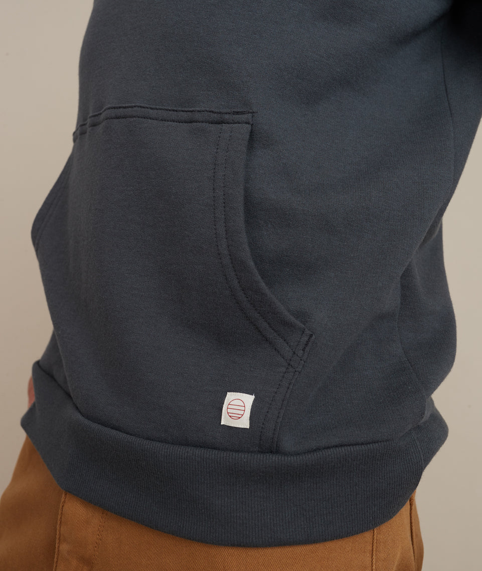 Men's Sunset Pullover Hoodie in Asphalt Grey