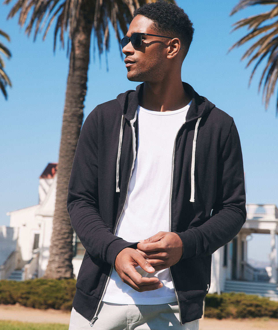 Men's Afternoon Hoodie in Black