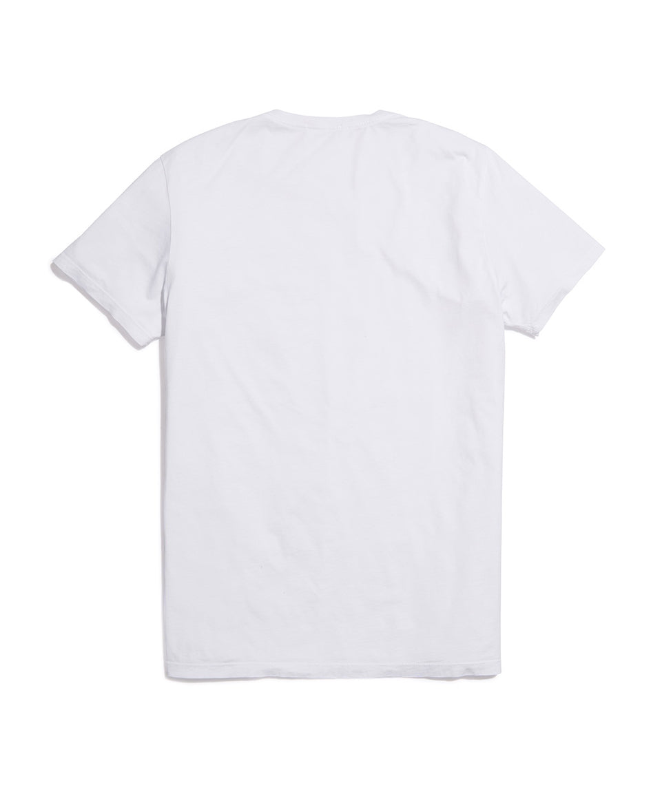 Men's Signature Crew in White