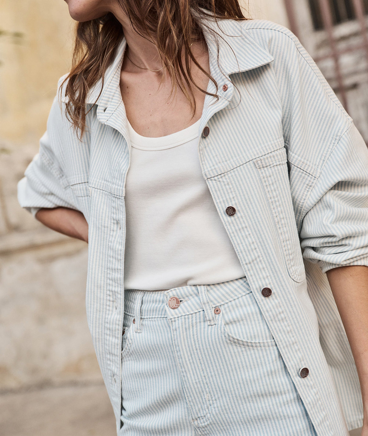 Molly Oversized Denim Shirt Jacket