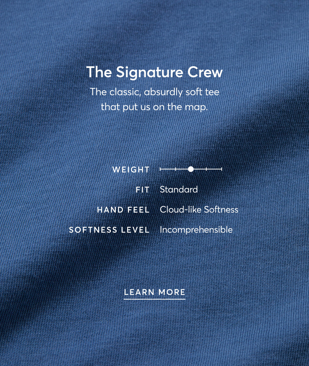 Men's Signature Crew in Black