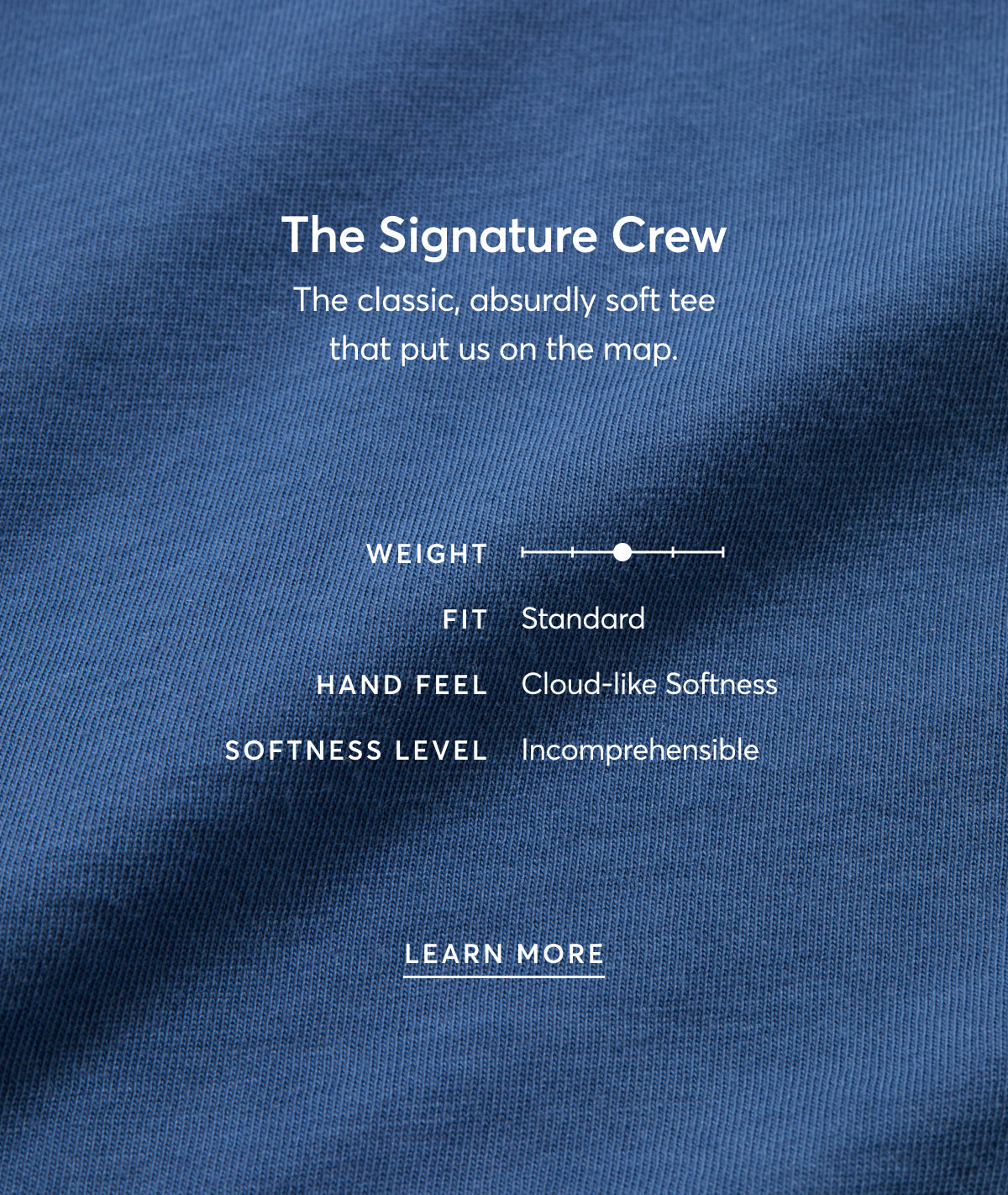 Signature Jacquard Crew Tee