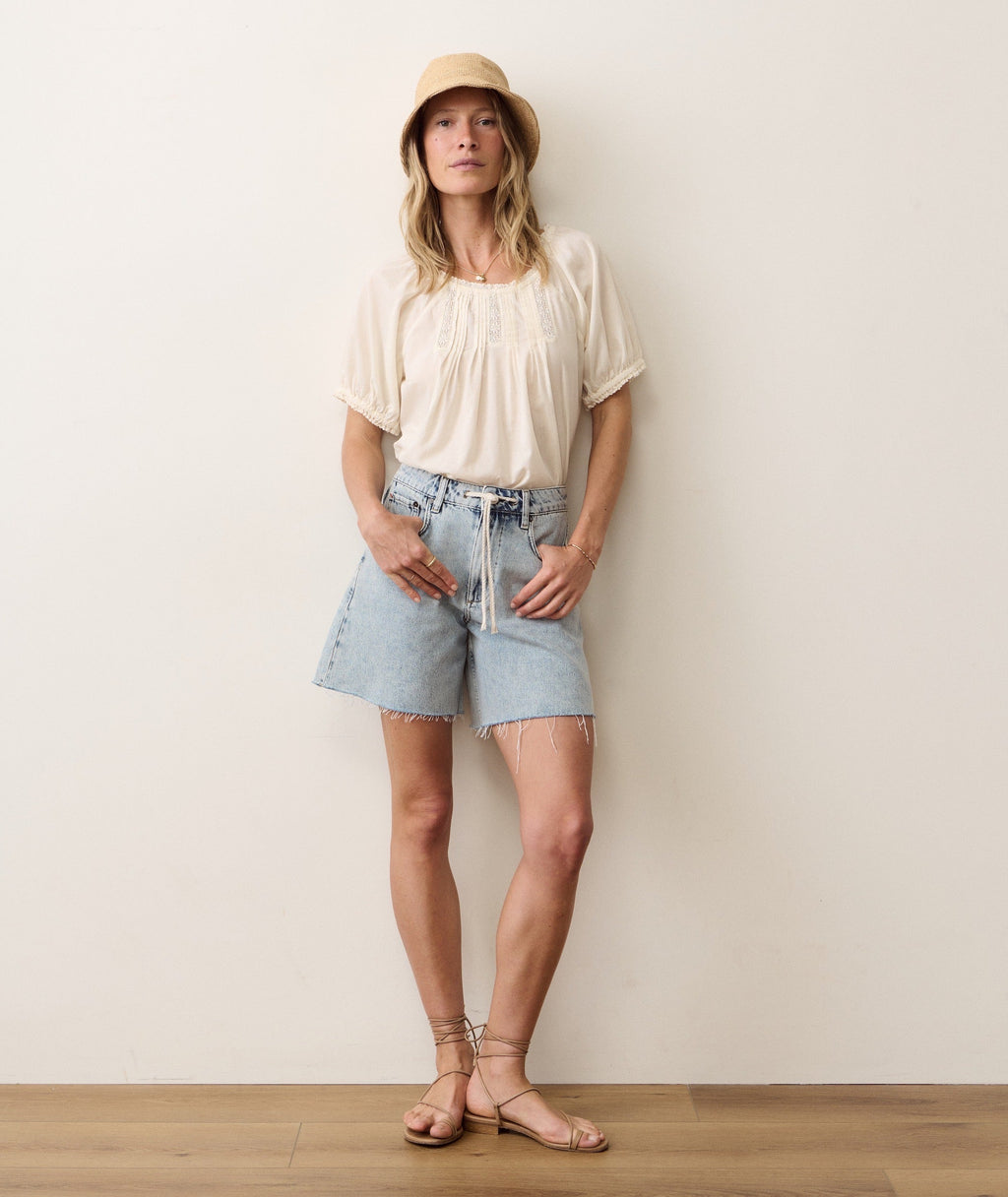 Celina Puff Top