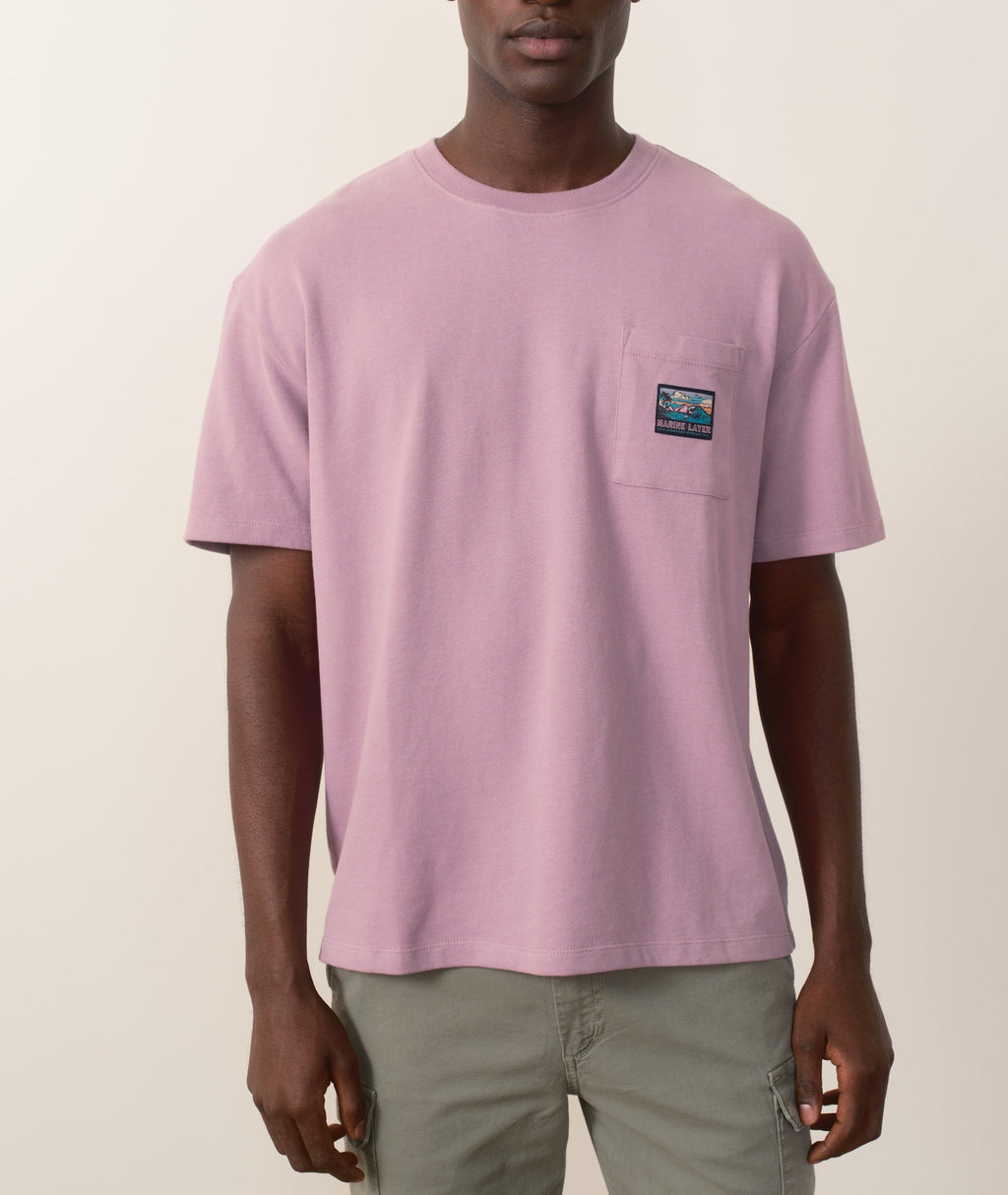 Boxy Sueded Tee