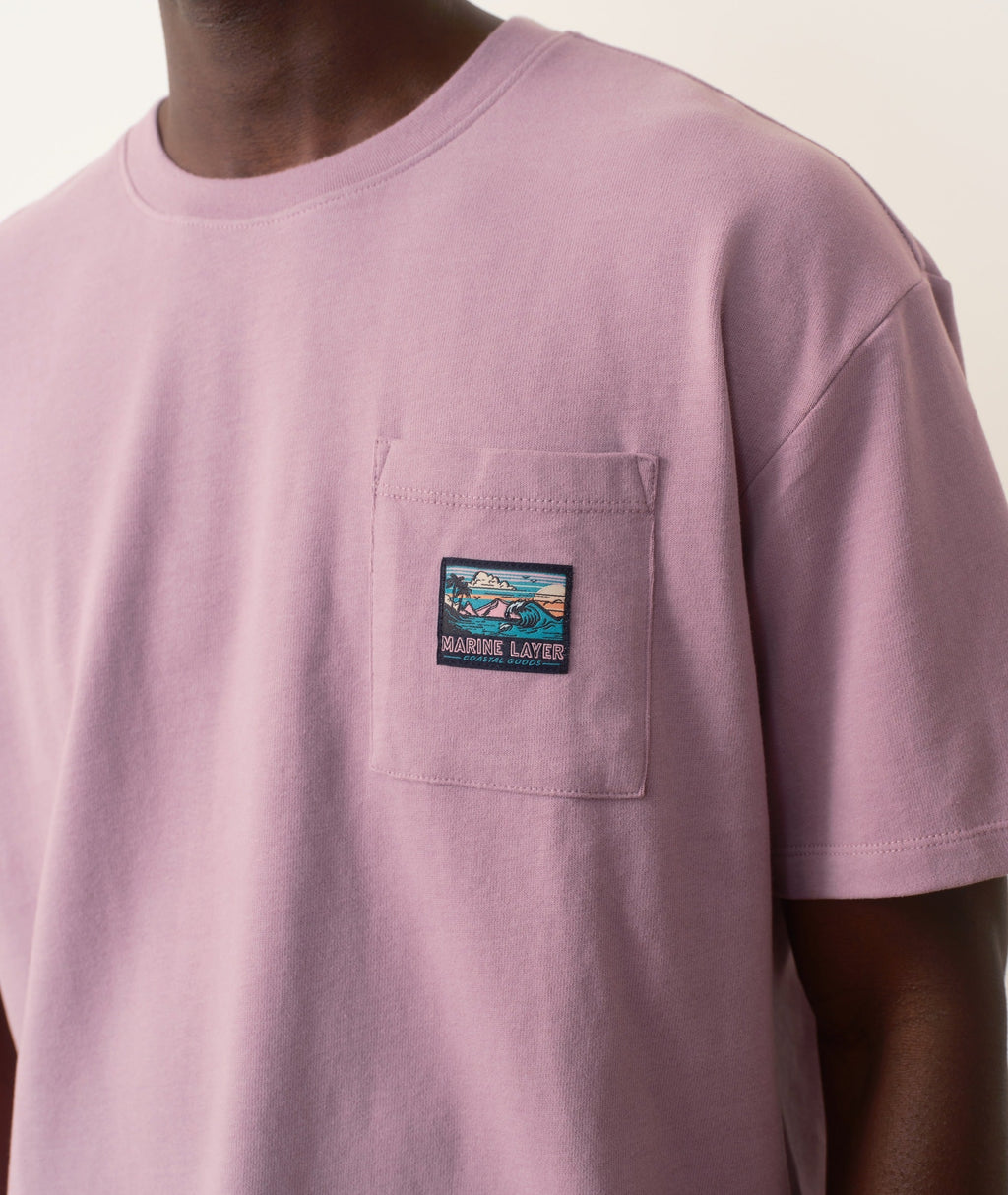 Boxy Sueded Tee