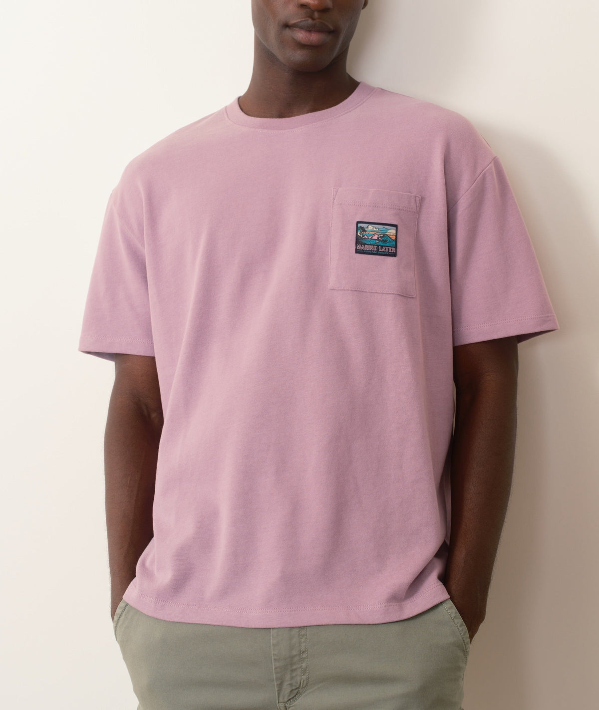 Boxy Sueded Tee