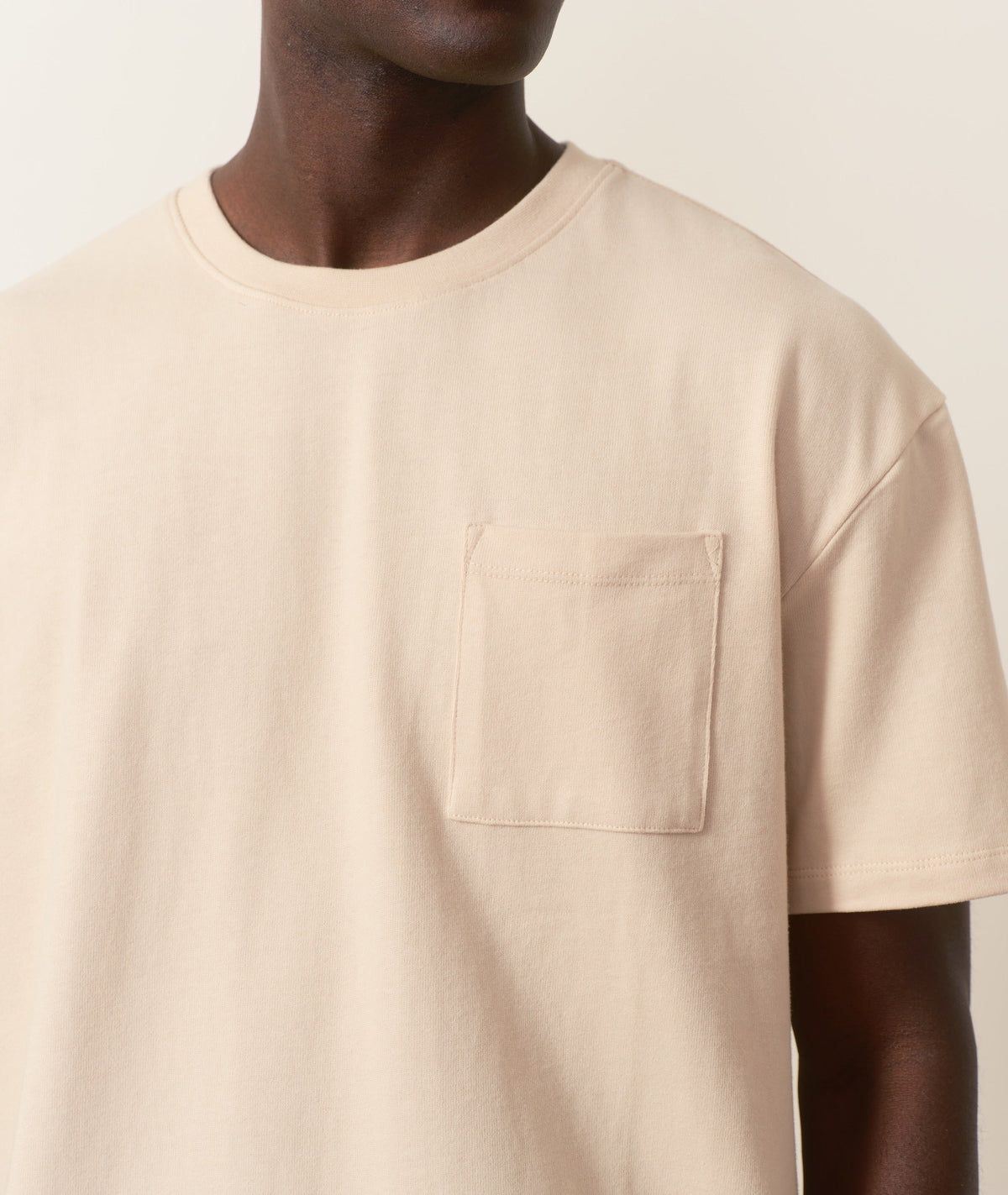 Boxy Sueded Tee