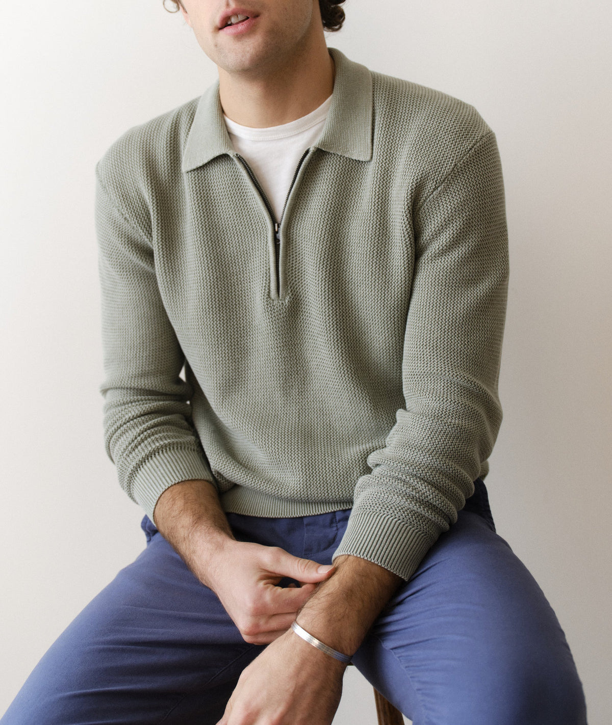 Noah Zip Sweater Polo