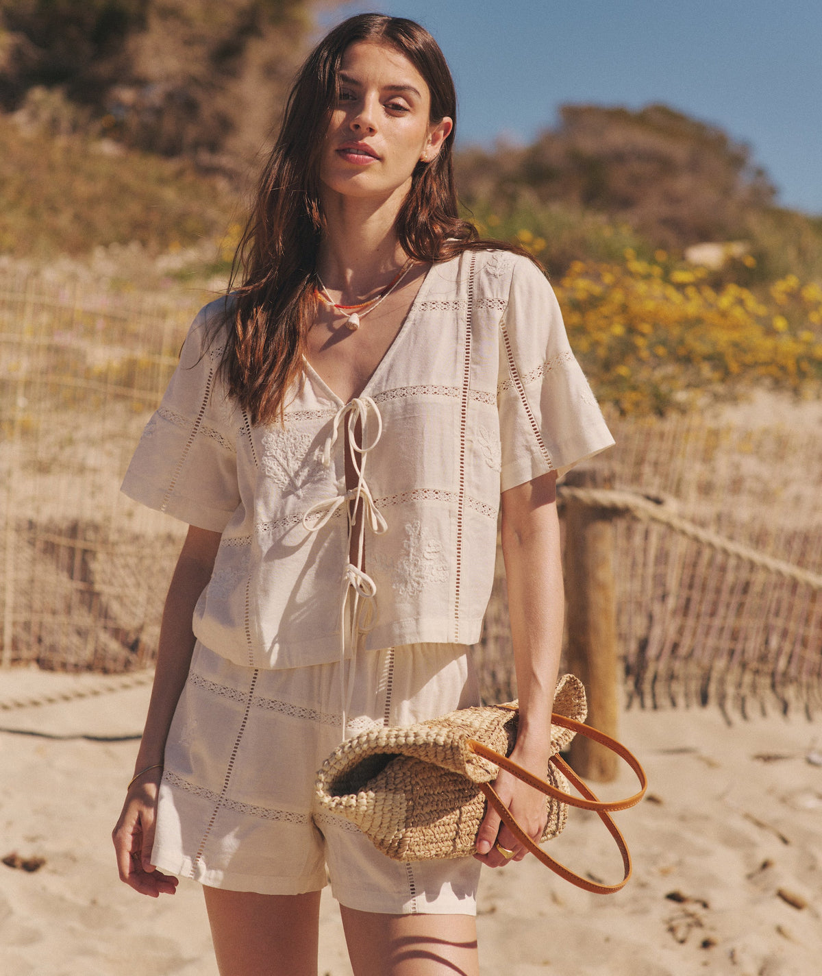 Marella Embroidered Top