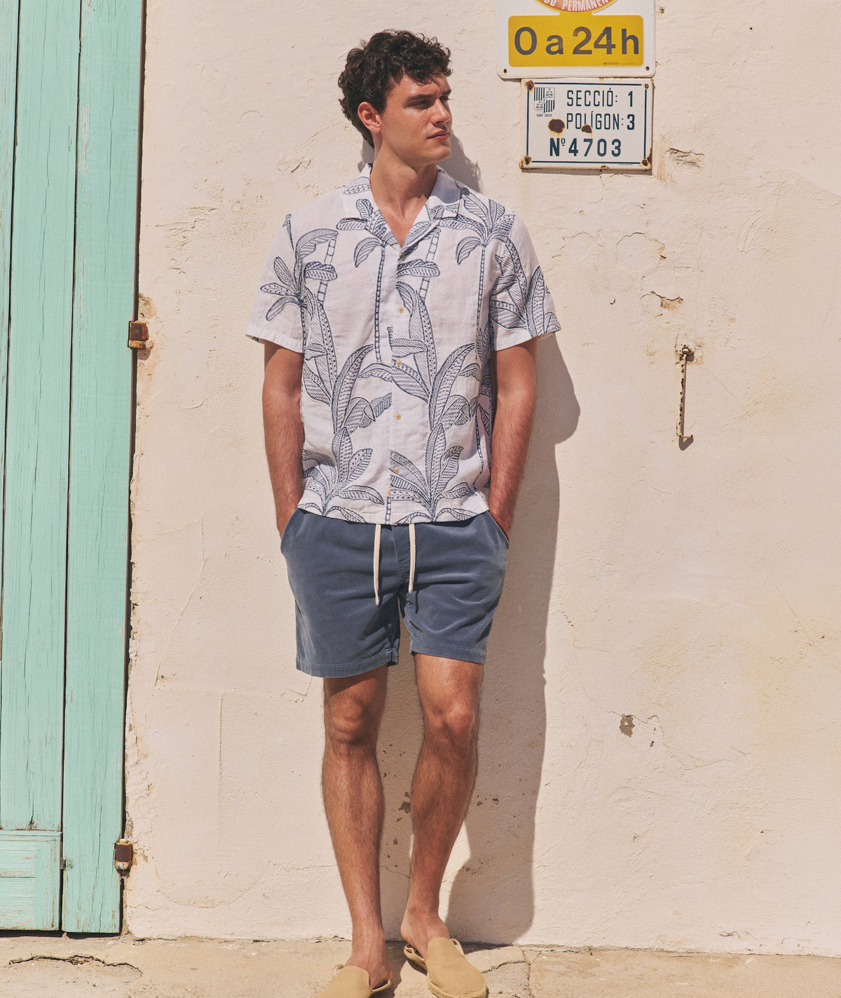 Palma Embroidered Resort Shirt