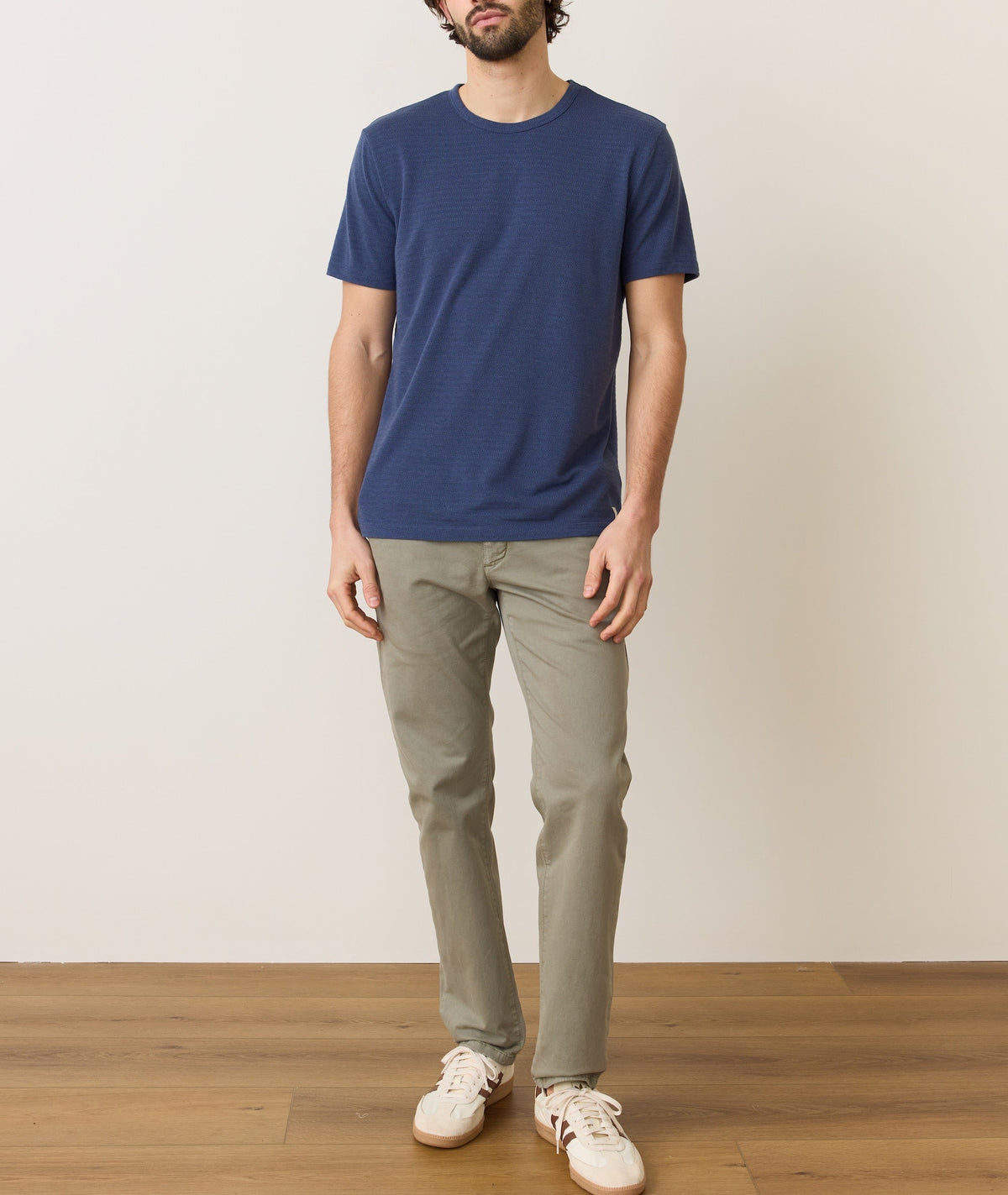 Signature Jacquard Crew Tee