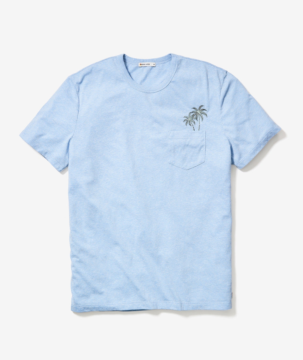 Signature Embroidered Pocket Tee