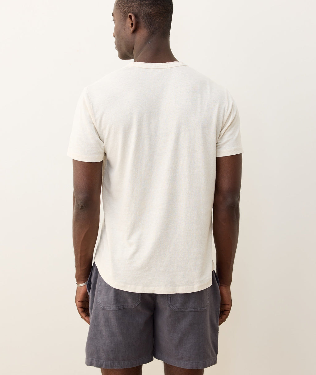 Relaxed Hemp Cotton Henley