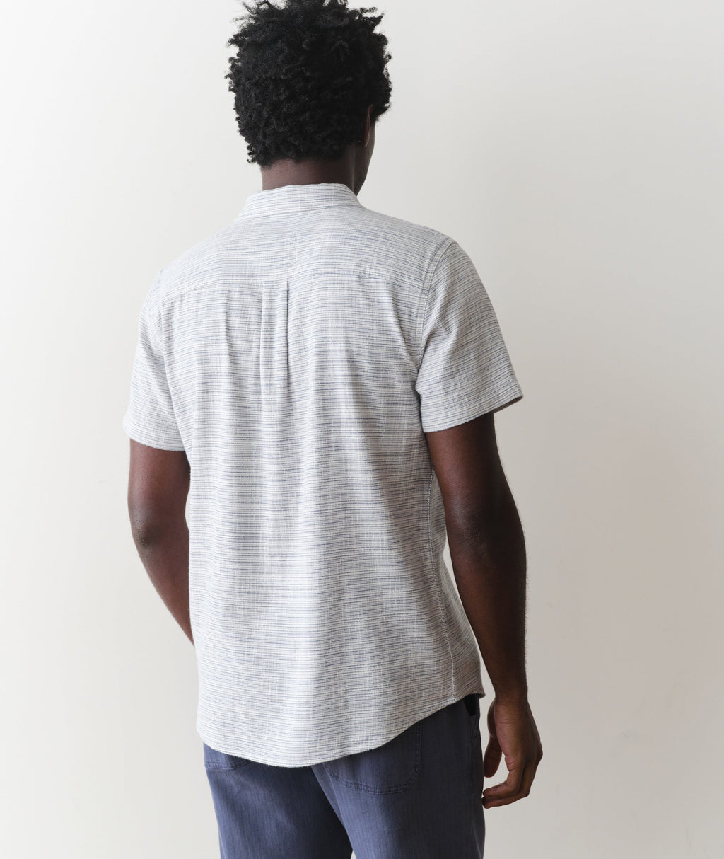 Stretch Selvage Short Sleeve Shirt