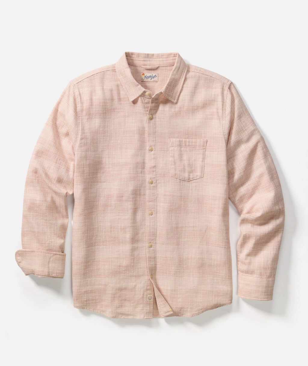 Stretch Selvage Long Sleeve Shirt