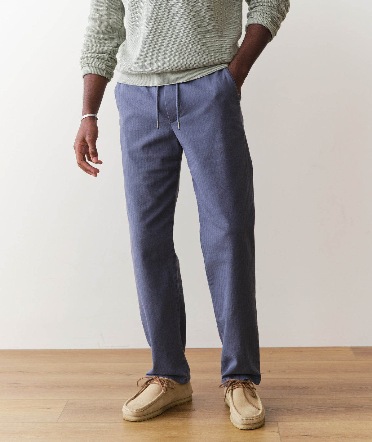 Saturday Herringbone Pant - Relaxed Fit
