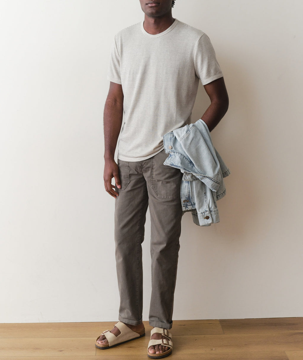 Signature Jacquard Crew Tee