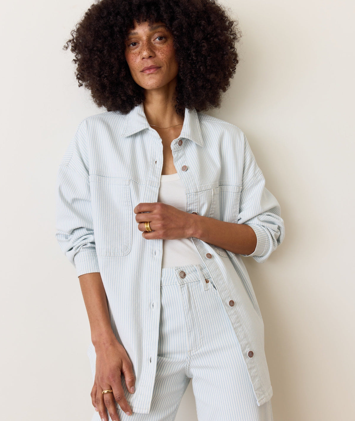 Molly Oversized Denim Shirt Jacket