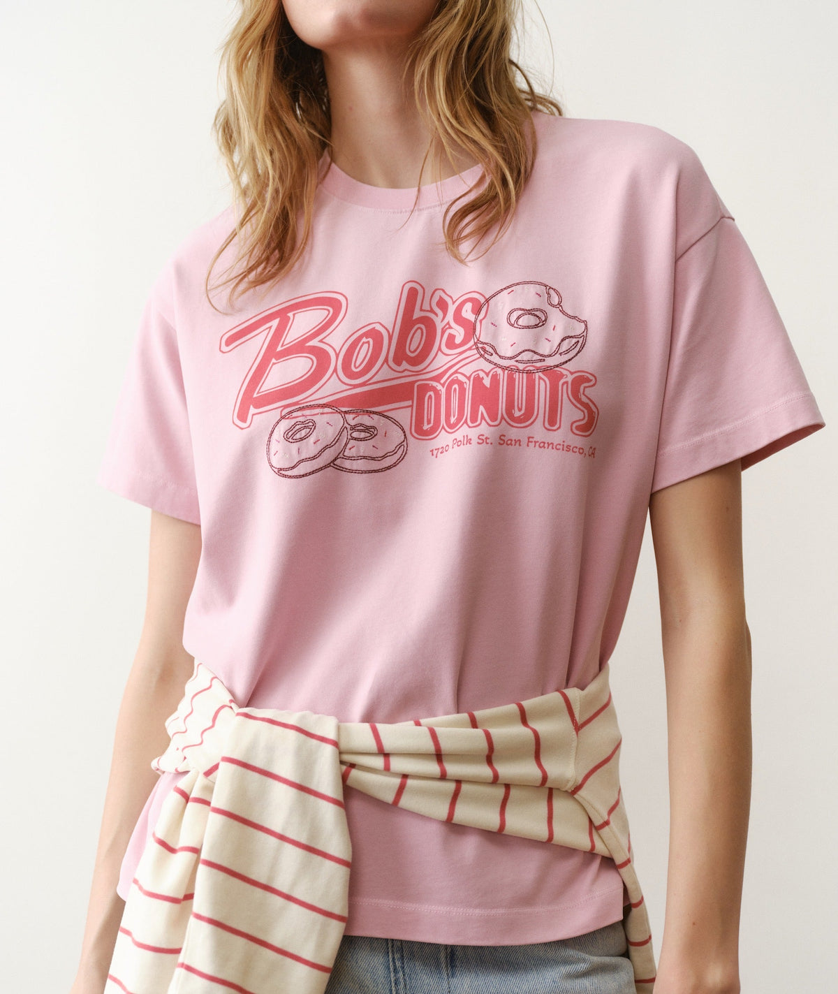 Luxe Sueded Oversized Crew Tee