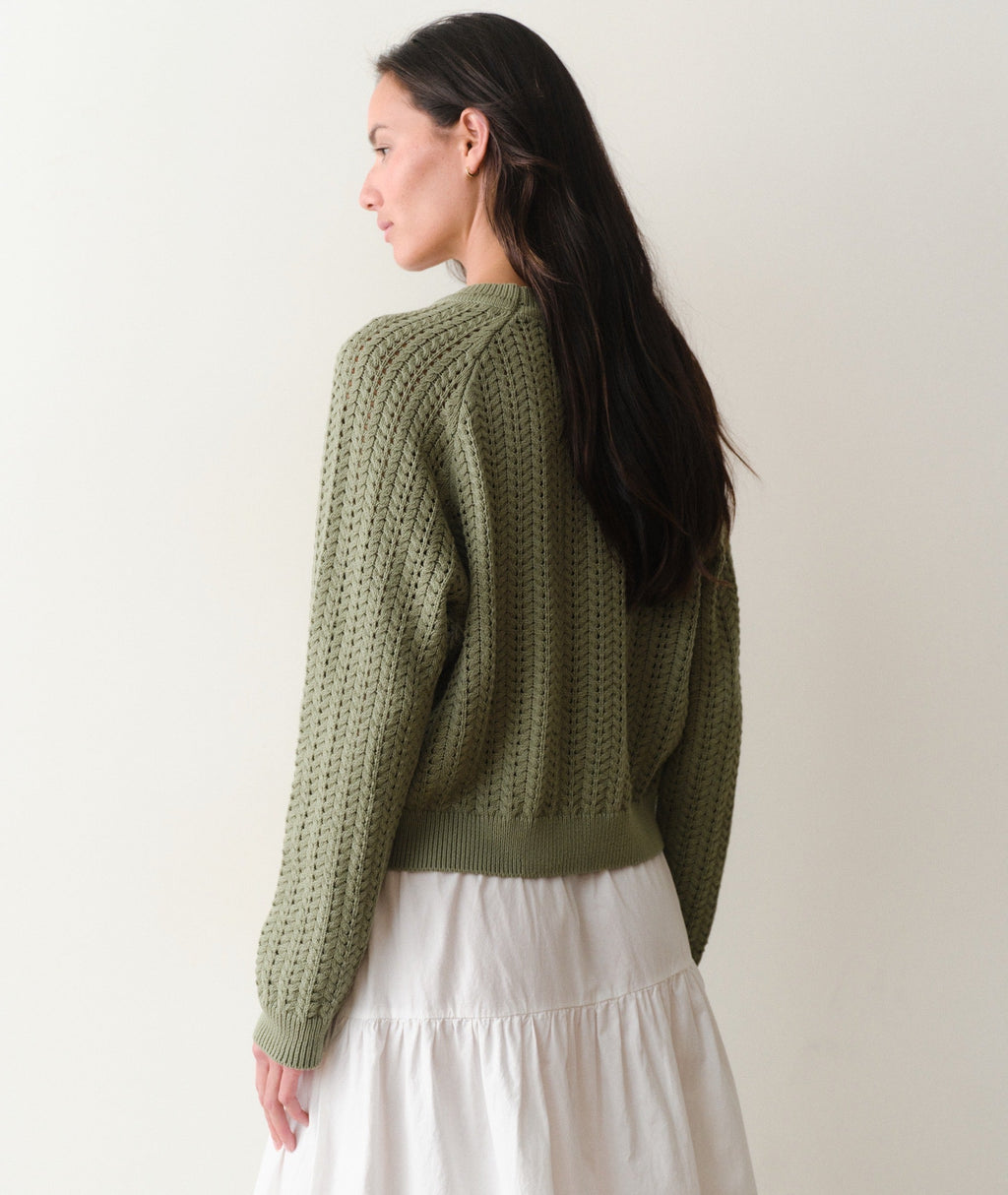 Mina Pointelle Sweater