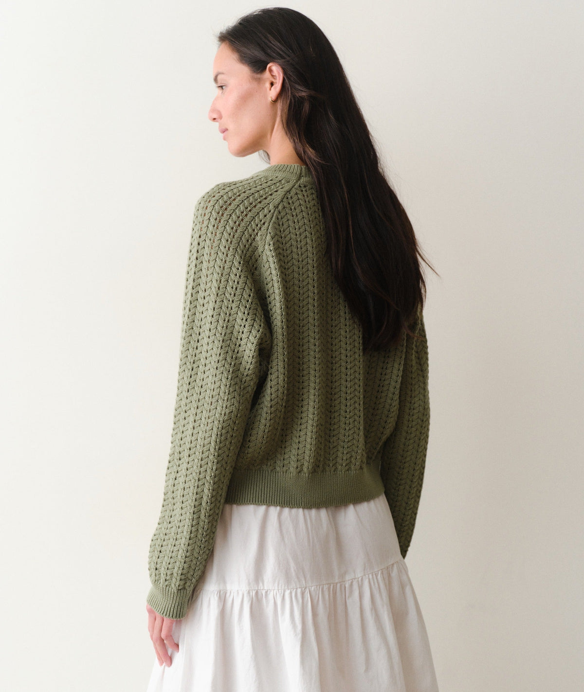Mina Pointelle Sweater