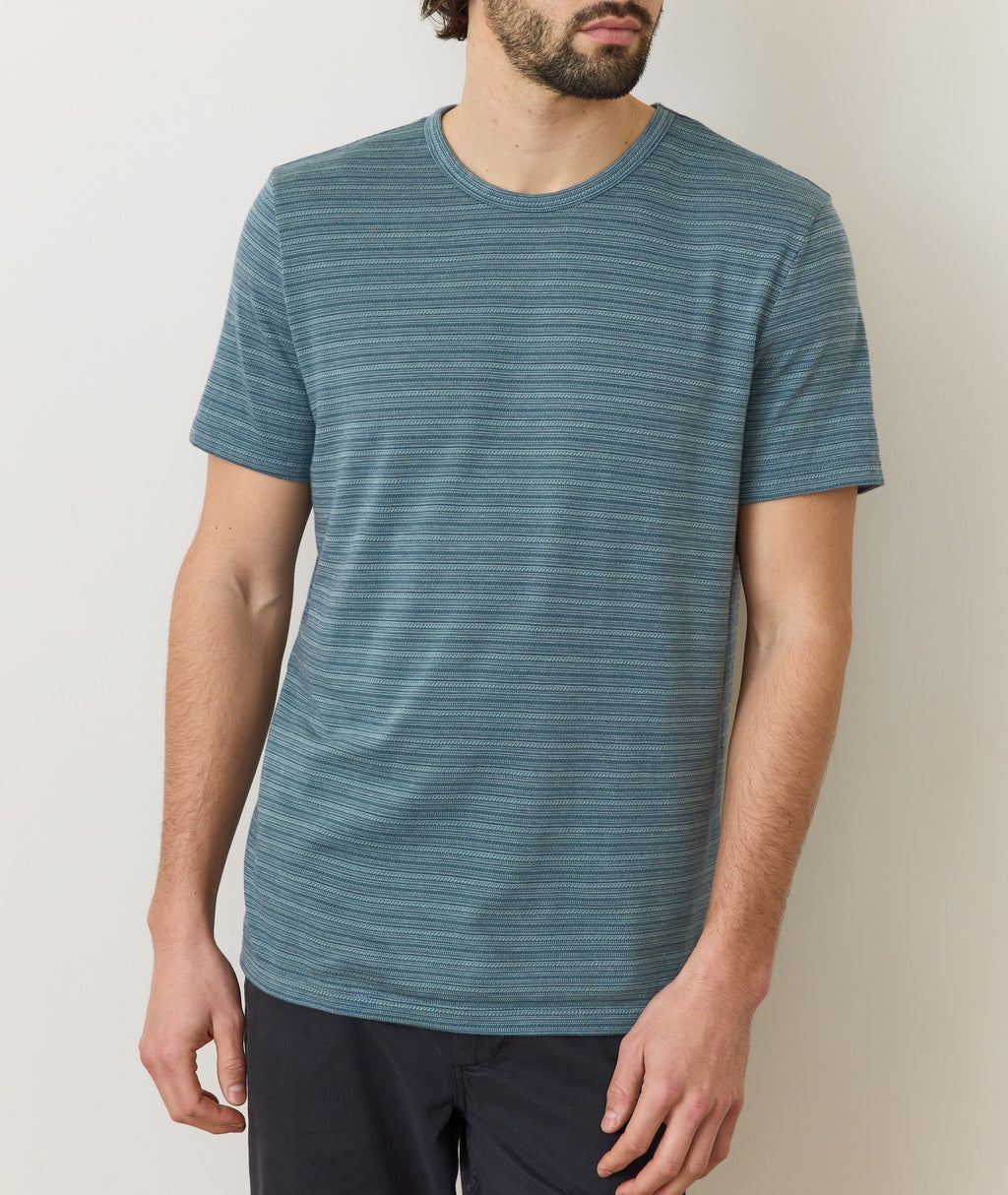 Signature Jacquard Crew Tee