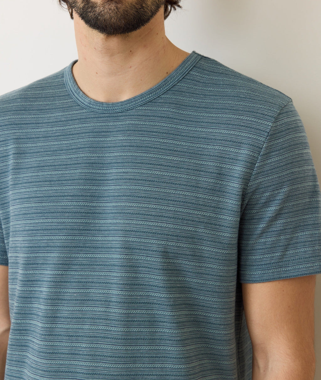 Signature Jacquard Crew Tee