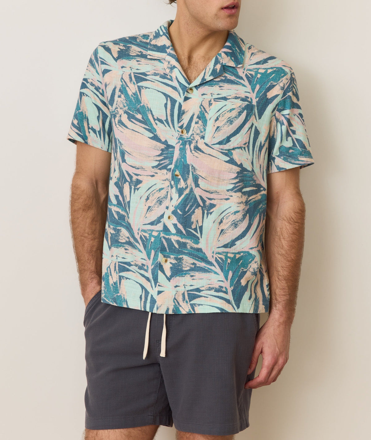 Stretch Selvage Resort Shirt