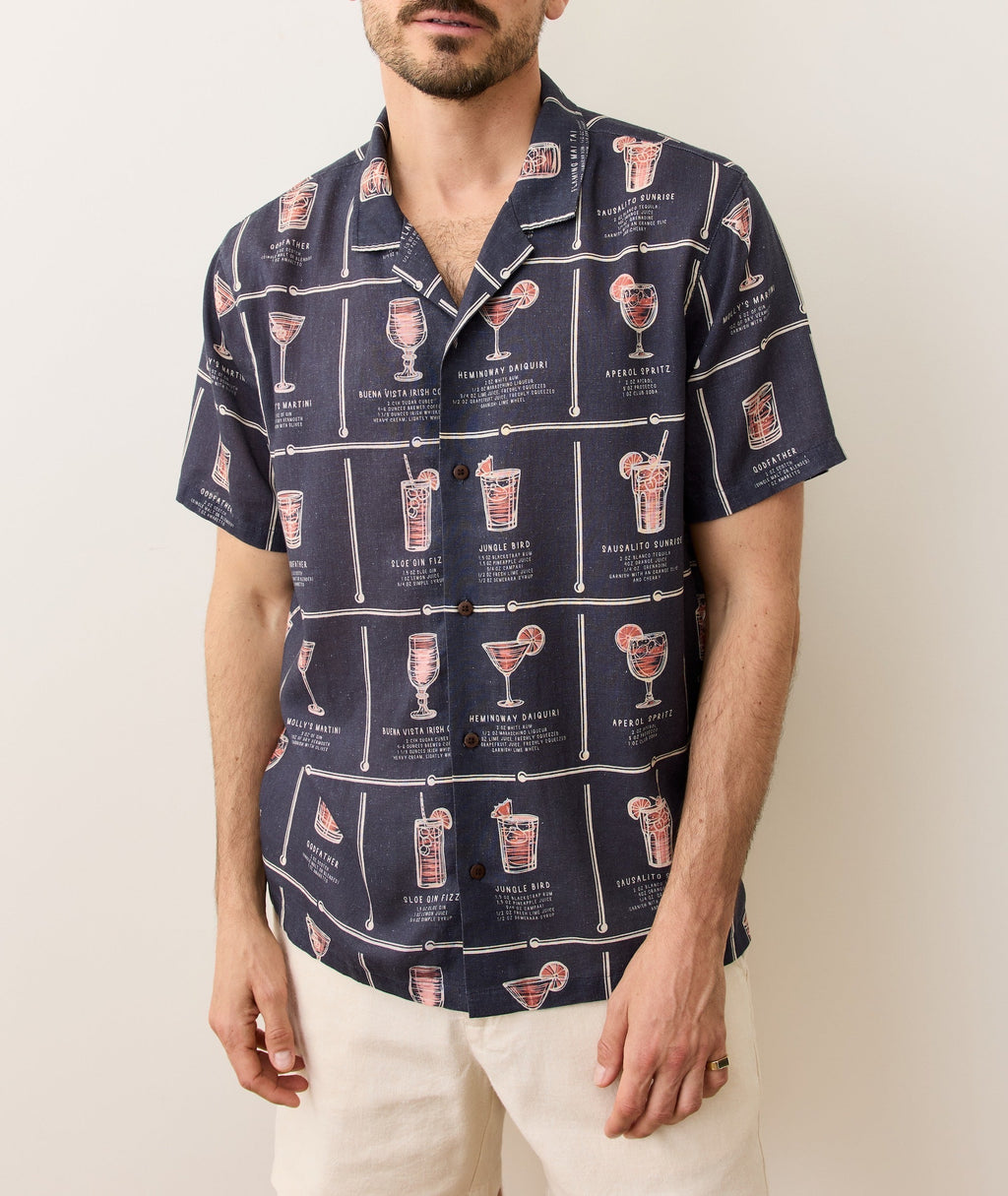 Tencel Linen Resort Shirt