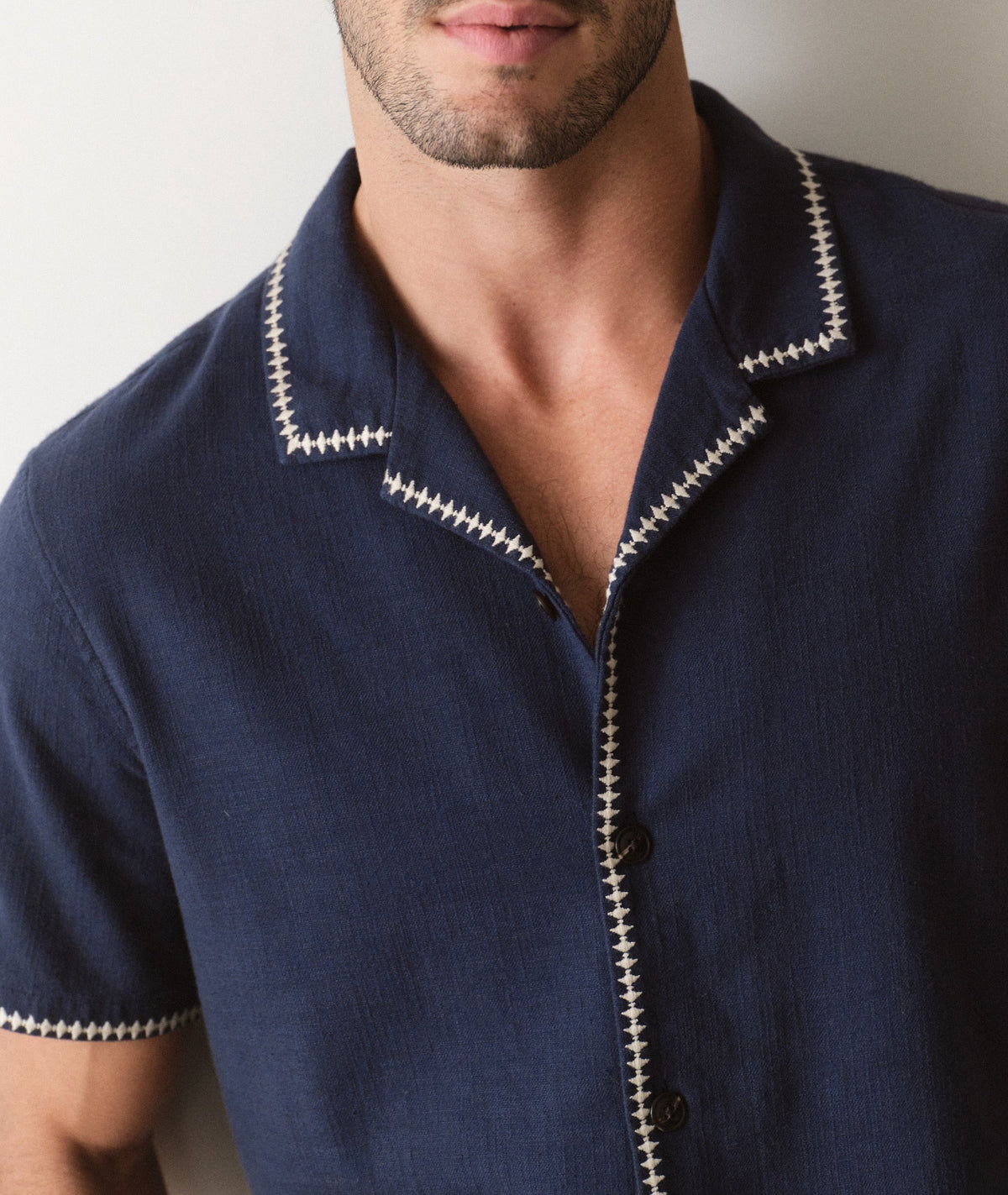 Embroidered Resort Shirt