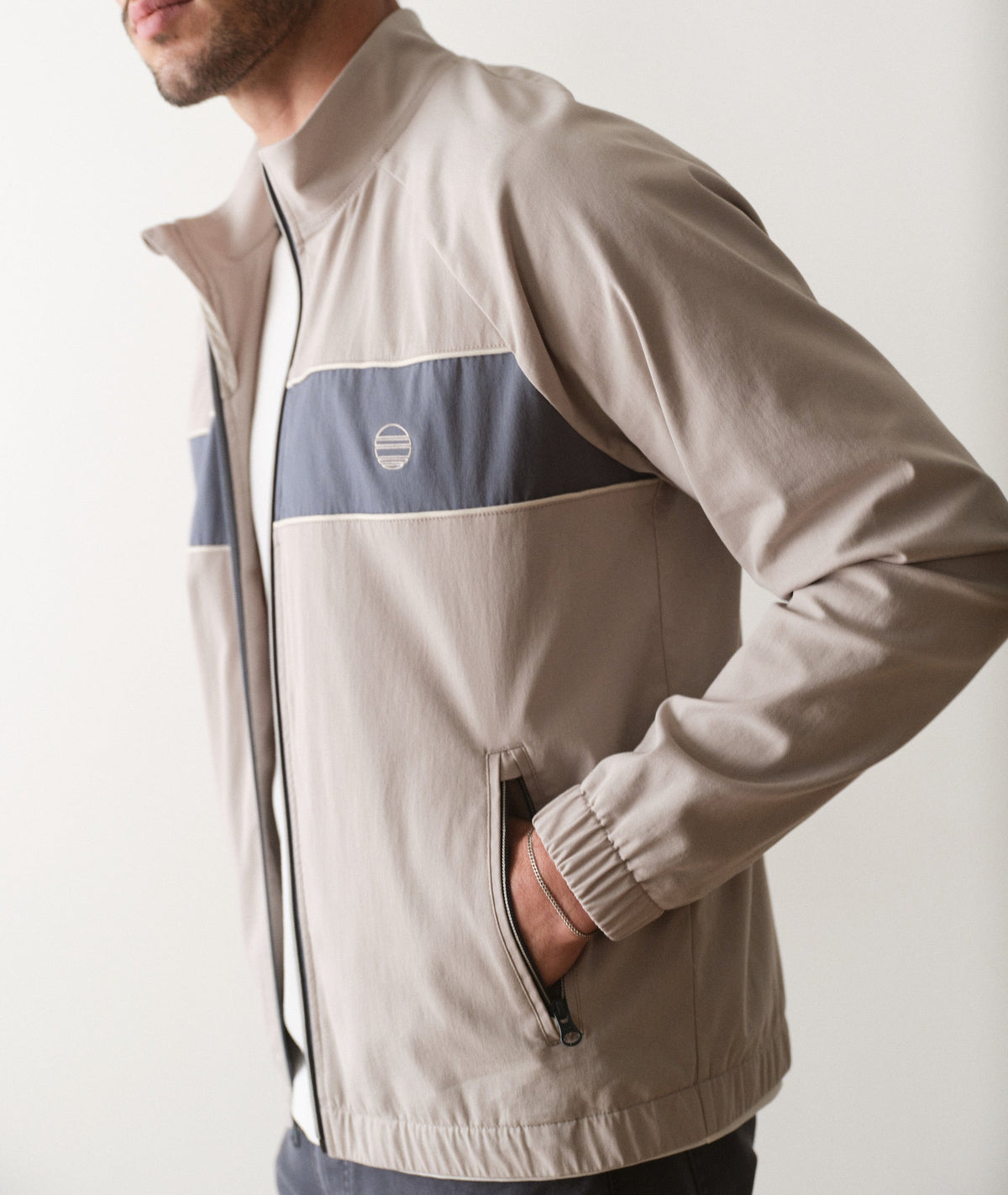 Custom Cut & Sew Freeman Stretch Twill Windbreaker