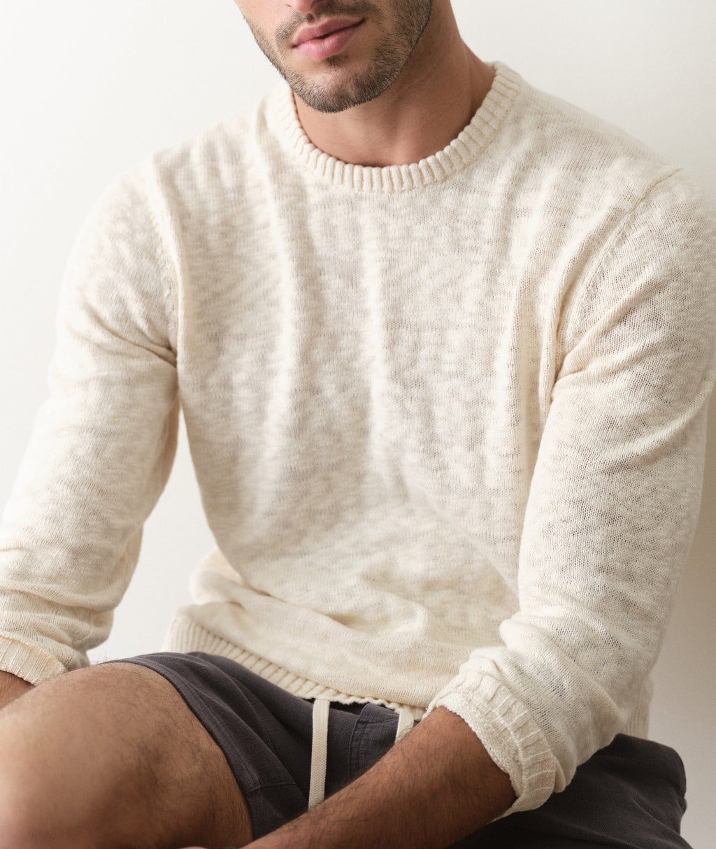 Slub Crew Sweater