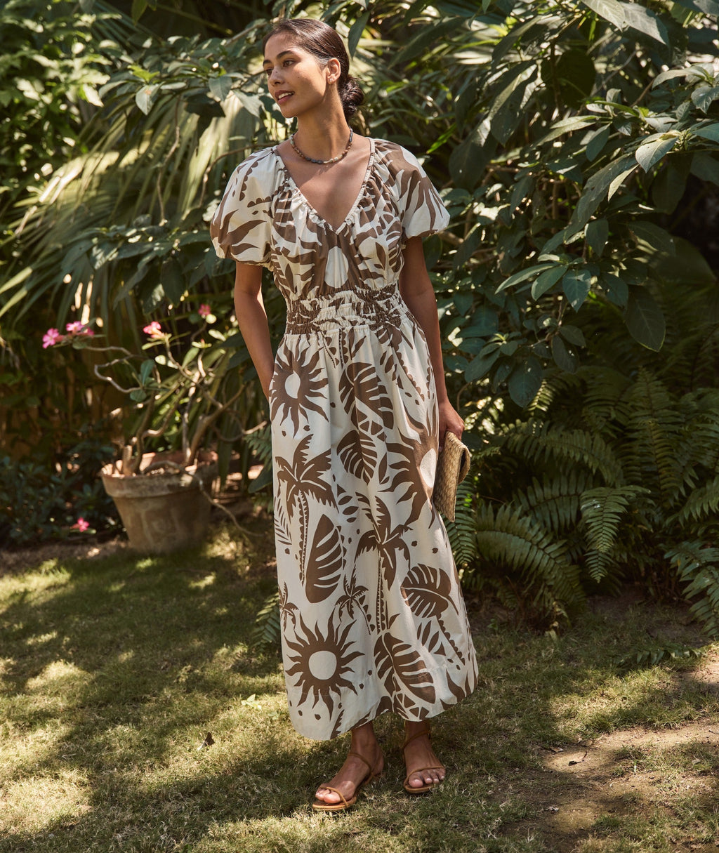 Emery Poplin Midi Dress