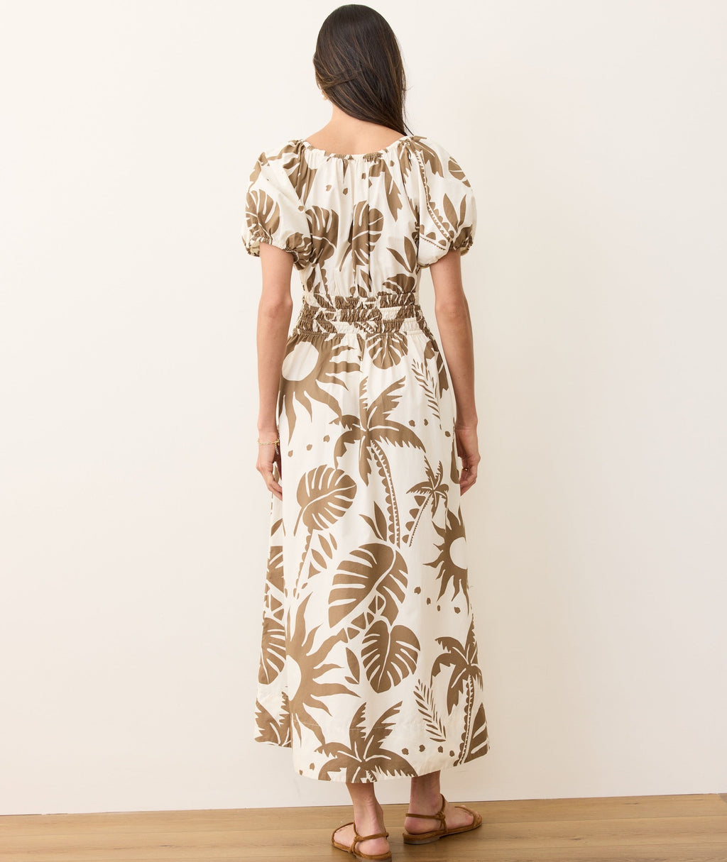 Emery Poplin Midi Dress