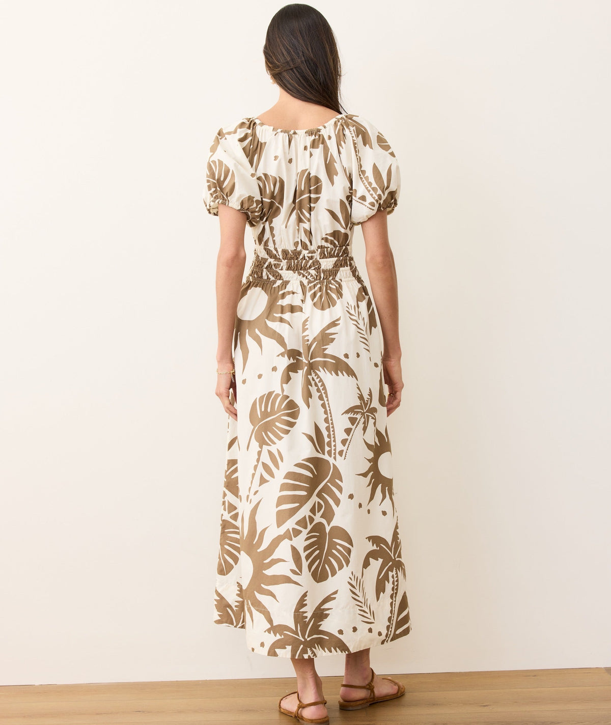 Emery Poplin Midi Dress