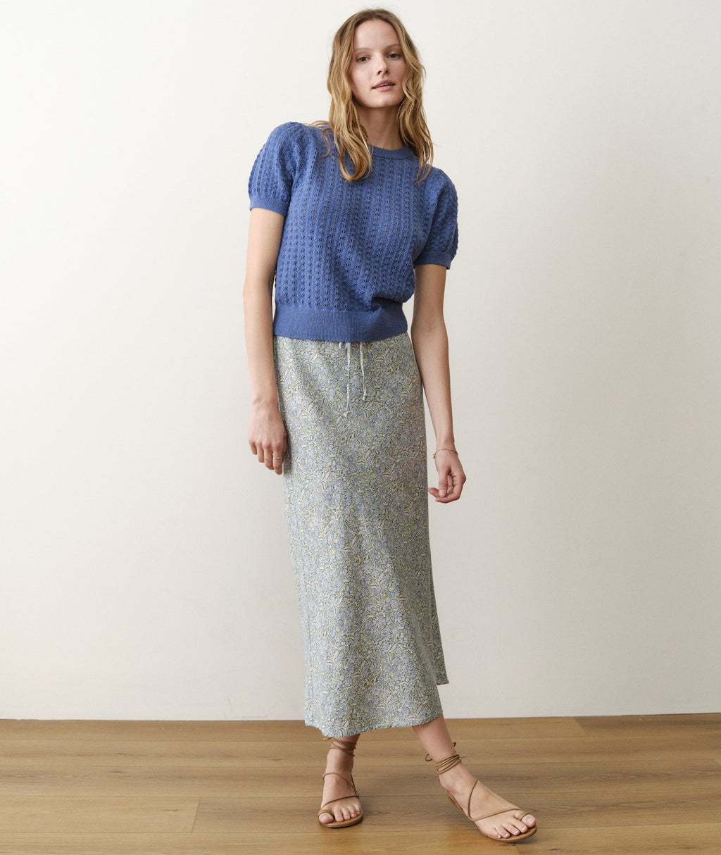 Avery Hemp Midi Skirt