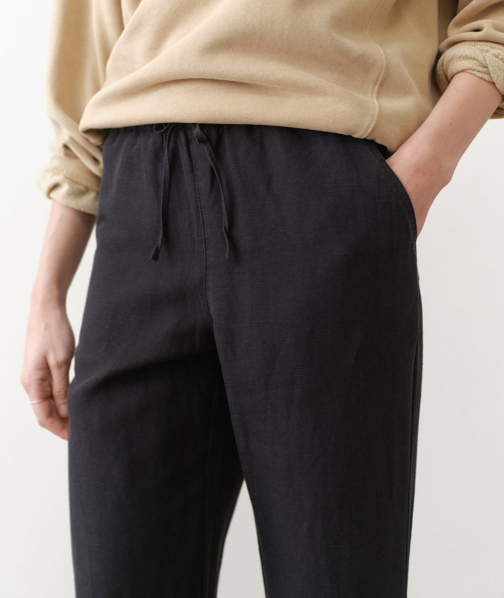 Linen Drawstring Pant