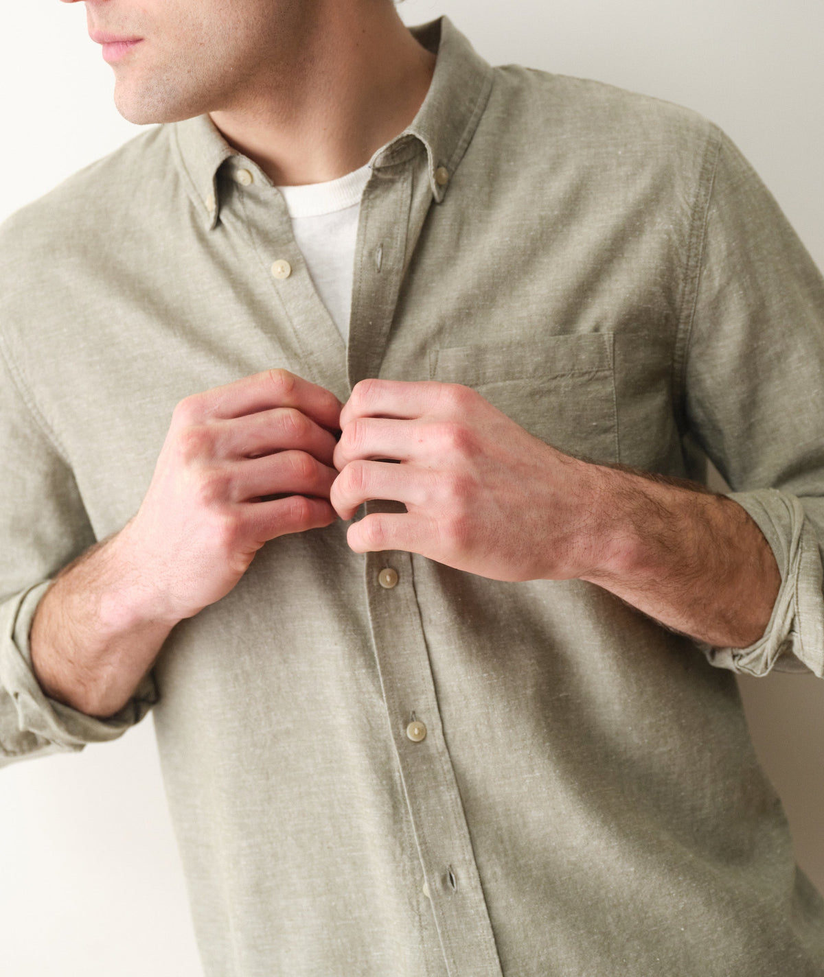 Better-Than-Linen Long Sleeve Shirt