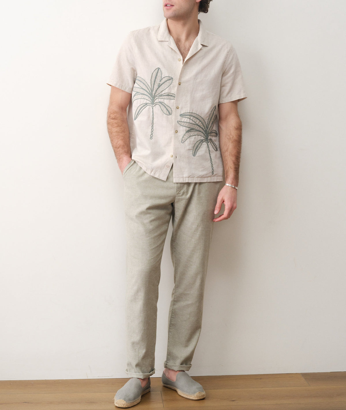 Embroidered Resort Shirt