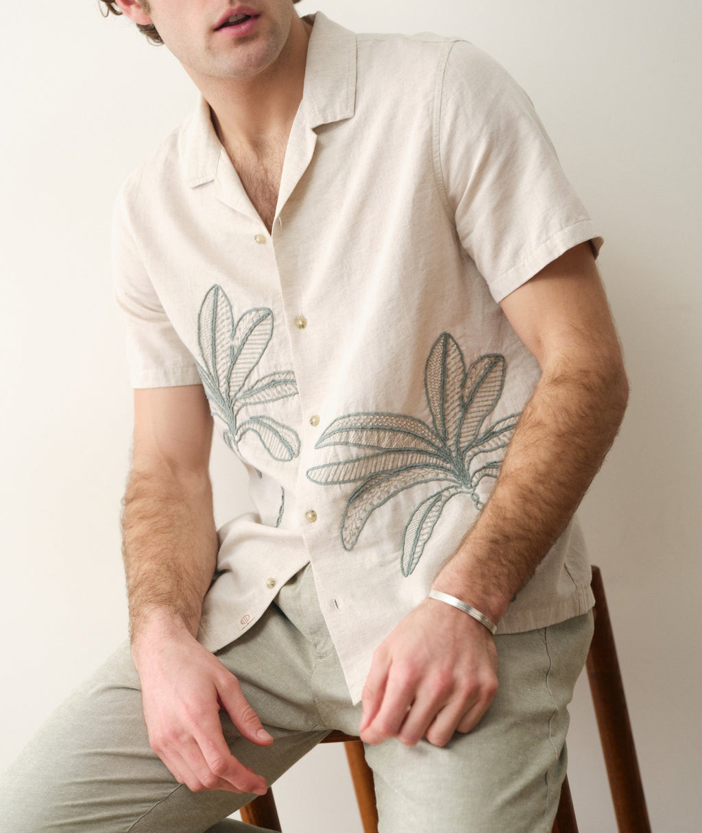 Embroidered Resort Shirt
