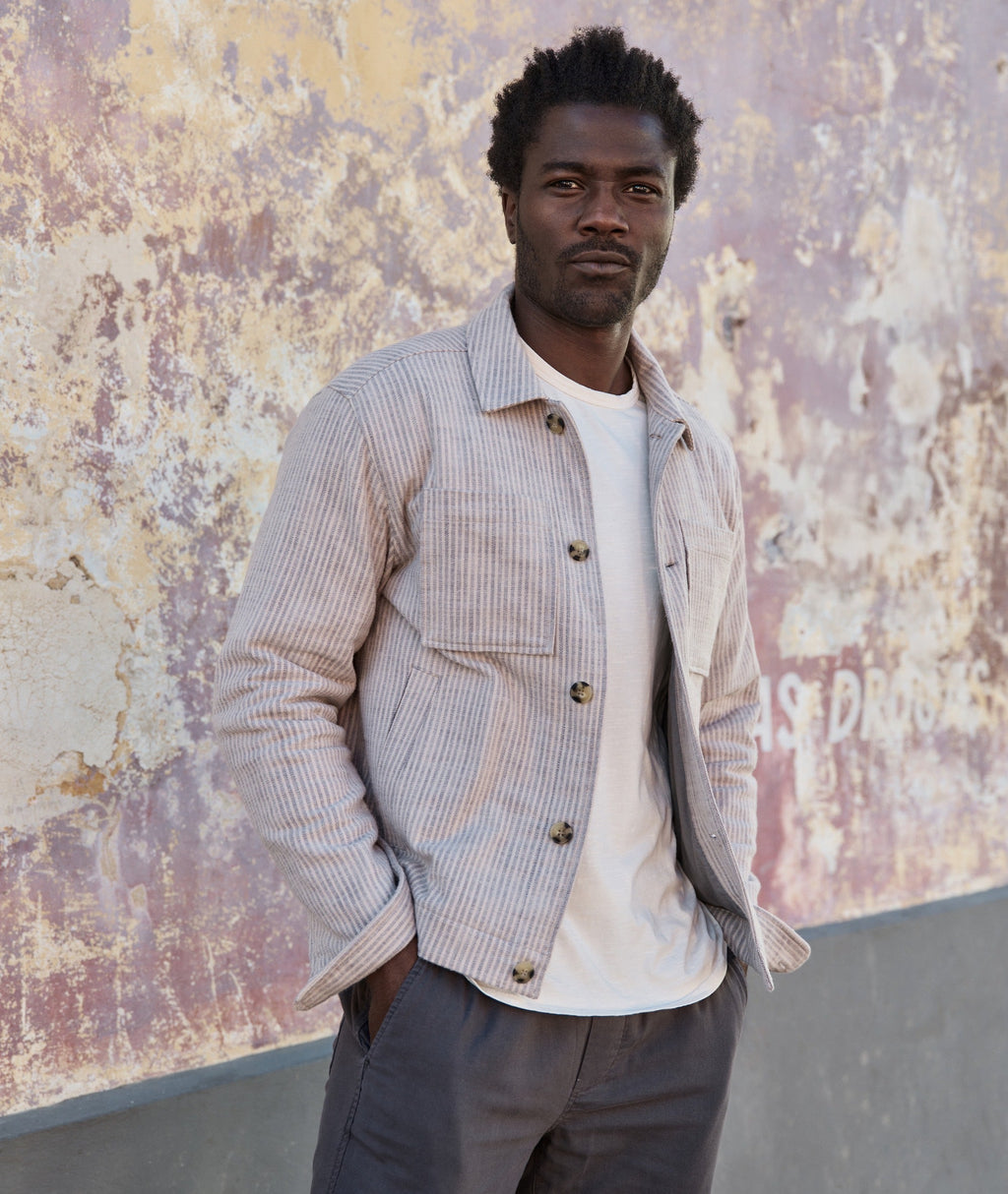 Insulated Flannel Overshirt