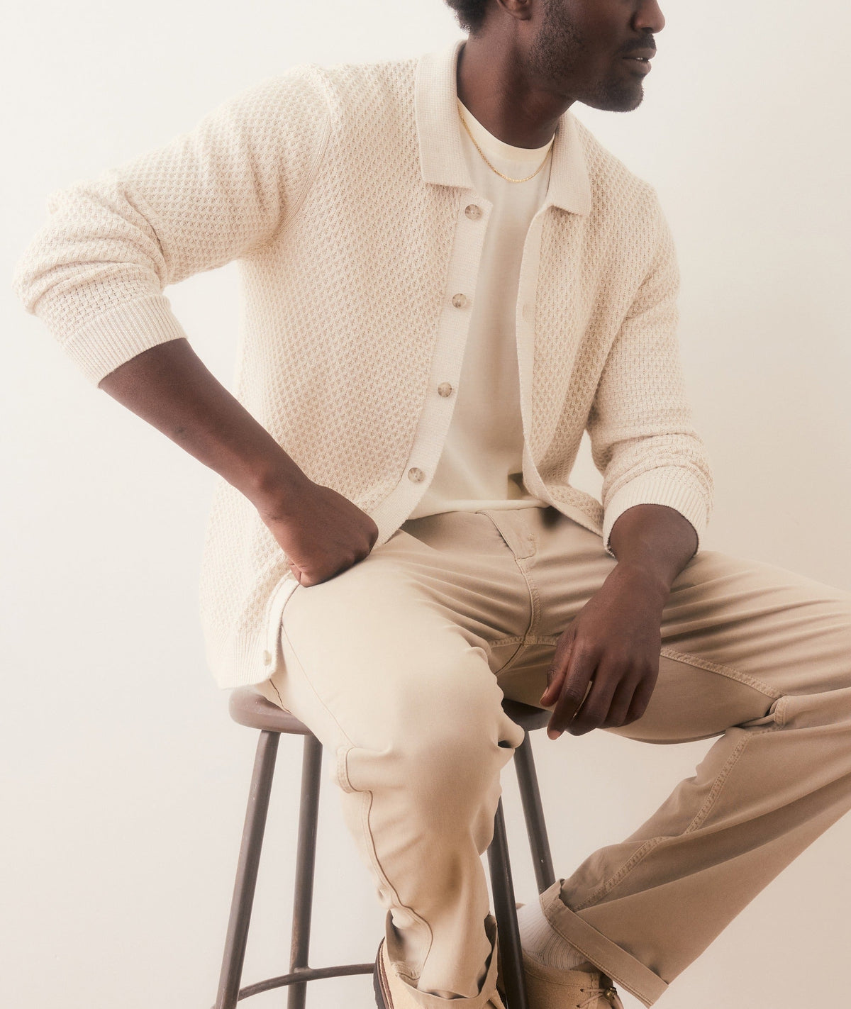 Arthur Sweater Button Down