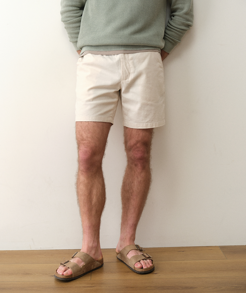 7" Saturday Hemp Chino Short