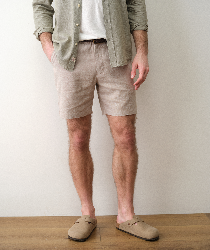 7" Saturday Hemp Chino Short